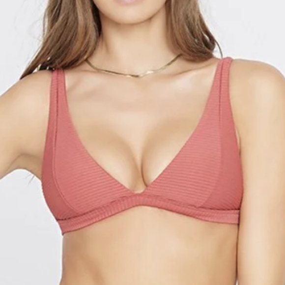 LSpace BNWT Bikini Top Eco Chic Repreve Nina Medium - Picture 1 of 10
